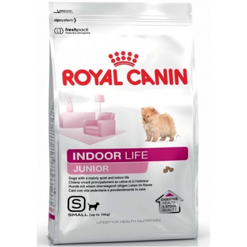 غذای خشک توله سگ نژاد کوچک داخل خانه/ 1,5 کیلویی/ Royal Canin INDOOR LIFE JUNIOR S